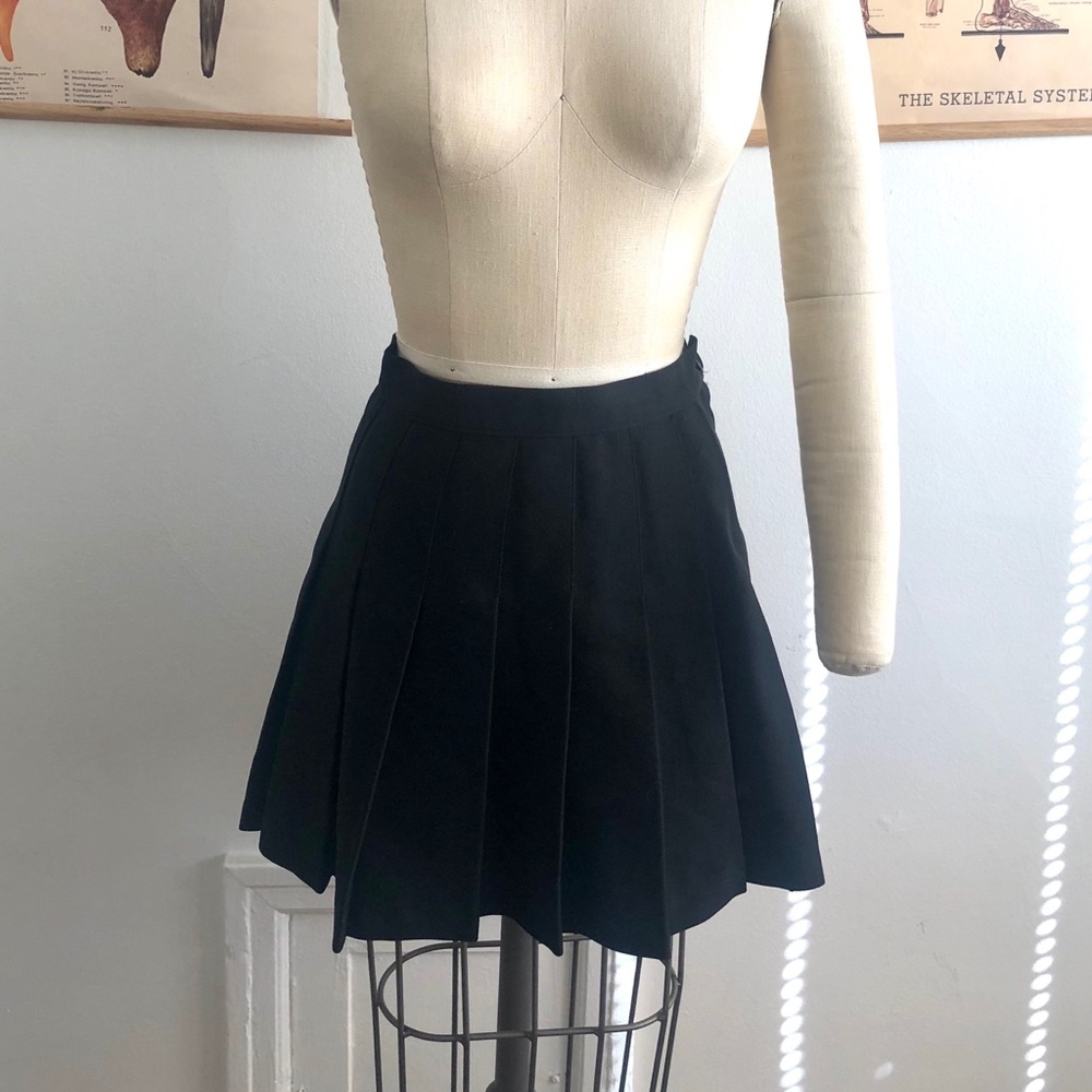 American Apparel pleated skirt
